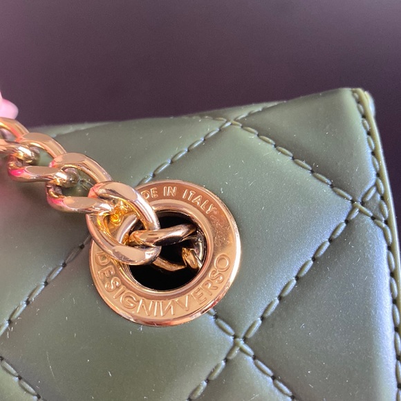 DESIGNINVERSO Milano crossbody bag. Forest Green - Picture 3 of 9